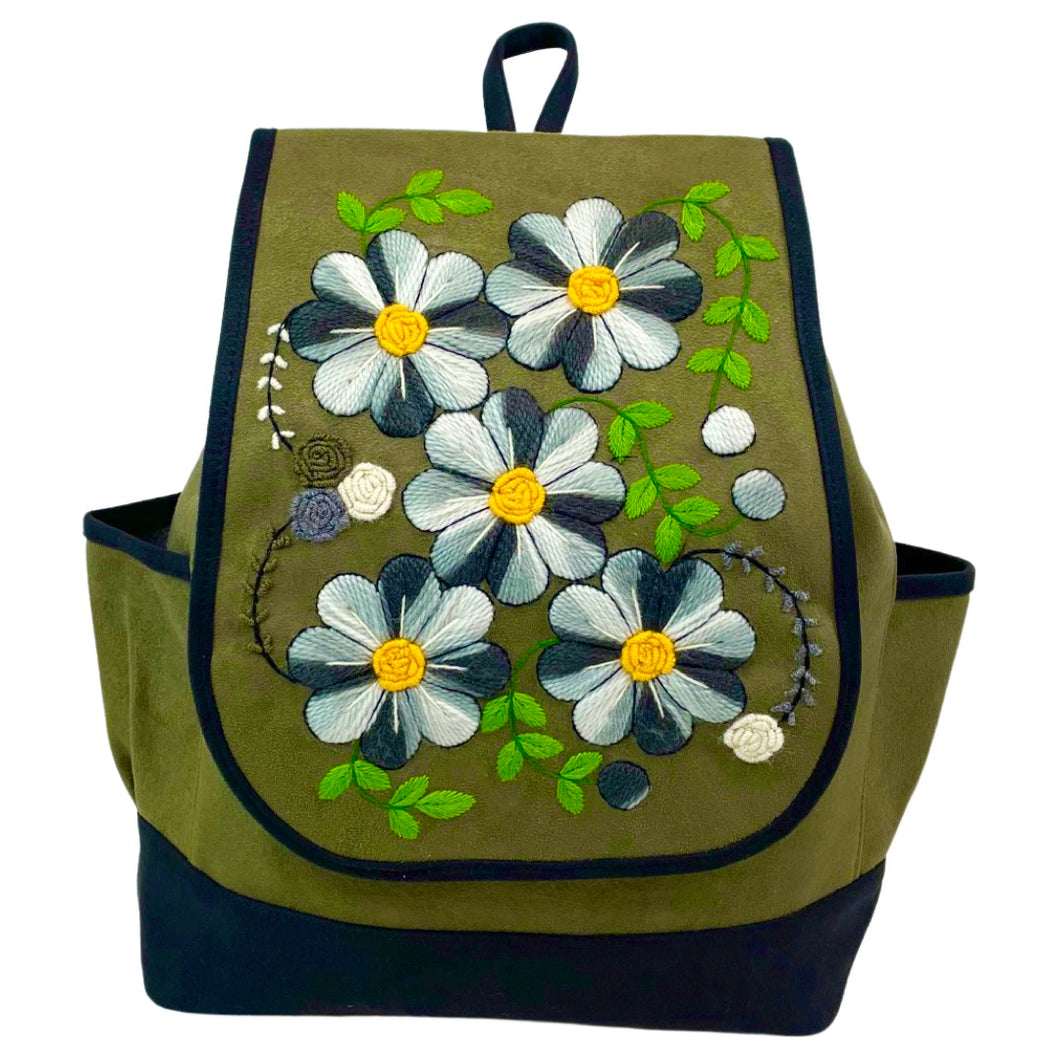 Boho Embroidered Backpack- Nicki