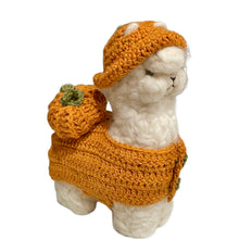 Load image into Gallery viewer, Alpaca Soft Toy - Pumpkin
