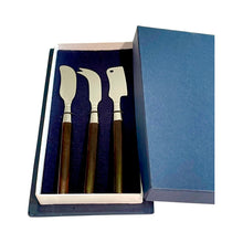 Load image into Gallery viewer, Sterling Silver Set of Cheese Knives
