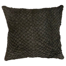 Load image into Gallery viewer, Genuine Arapaima Fish Leather Throw Pillow
